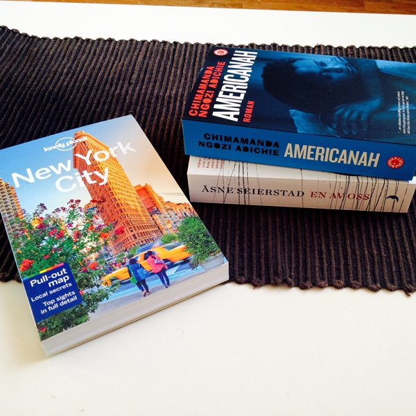 En av oss, Americanah, Lonely Planet New York City