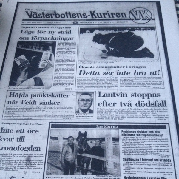 Västerbottens-Kuriren 1987-01-22