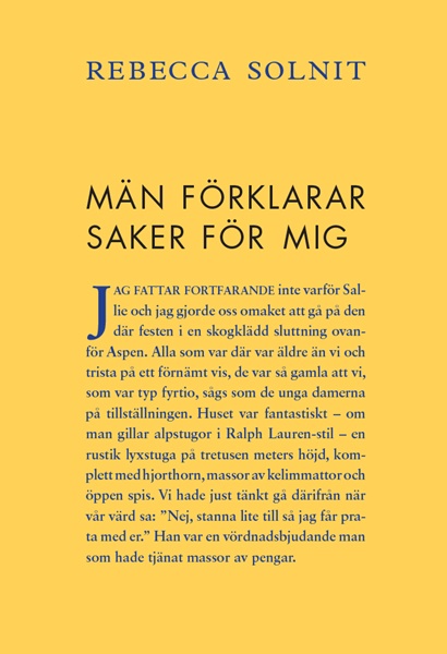 Män förklarar saker och Det är natten: finns det någon koppling?