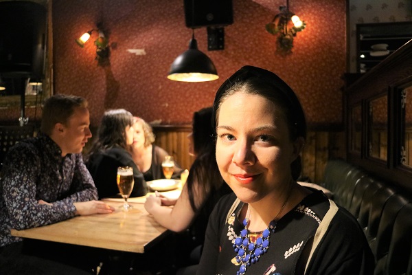 På konsert i februari