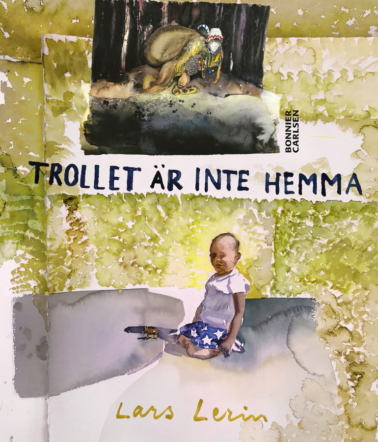 Trollet är inte hemma av Lars Lerin