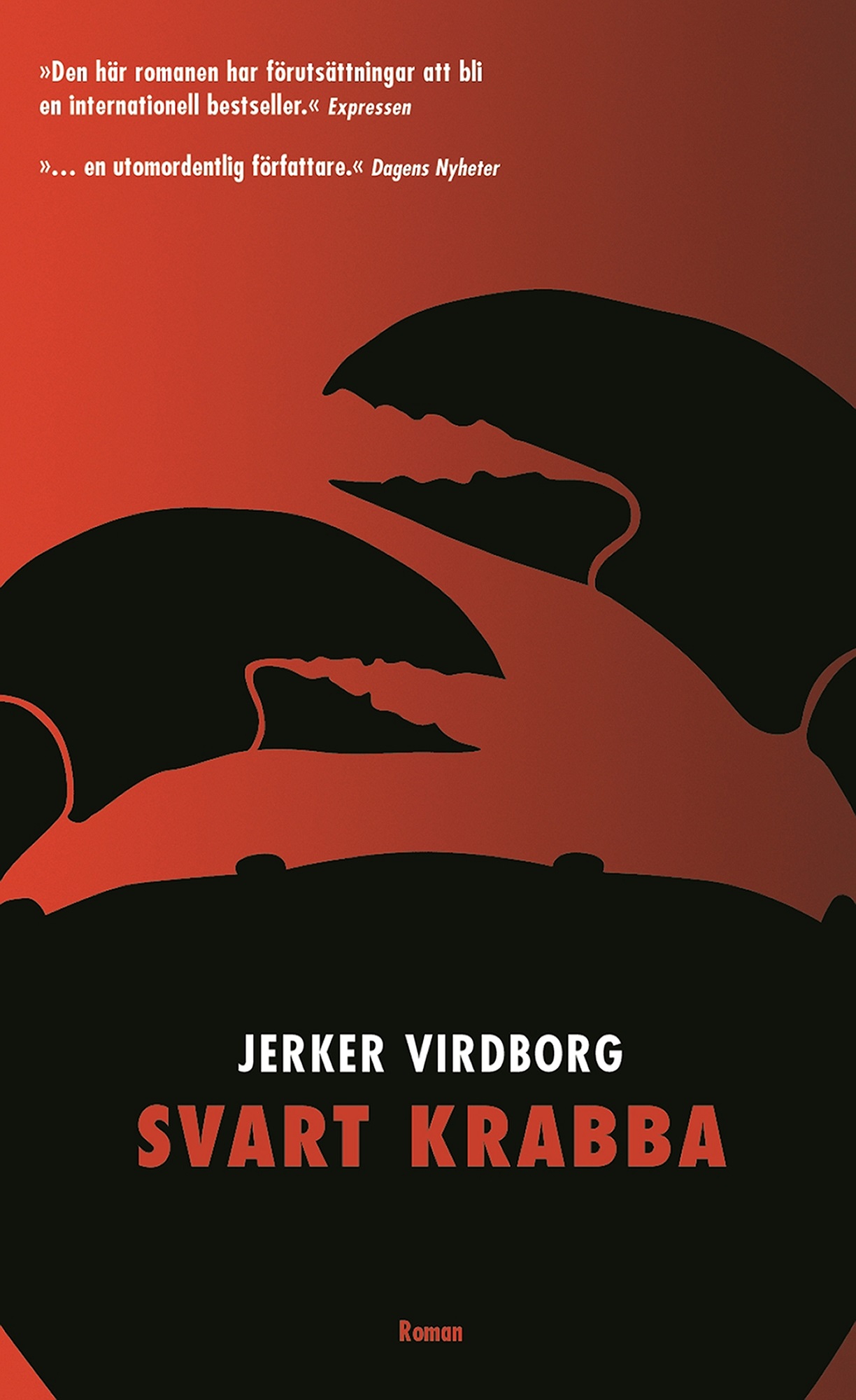 Svart krabba av Jerker Virdborg