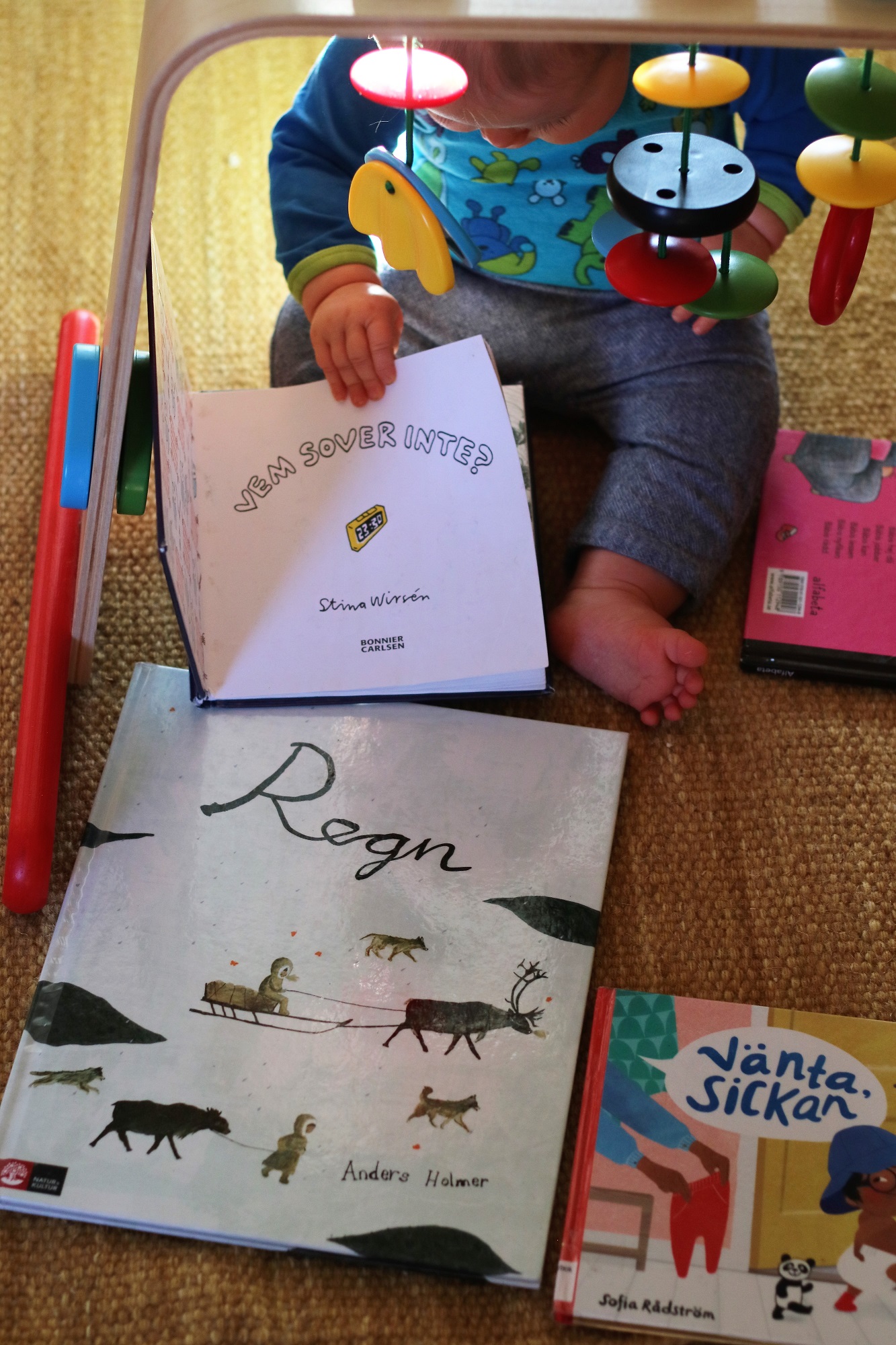 Böcker för bebisar: böcker jag läst för min 9 månaders bebis